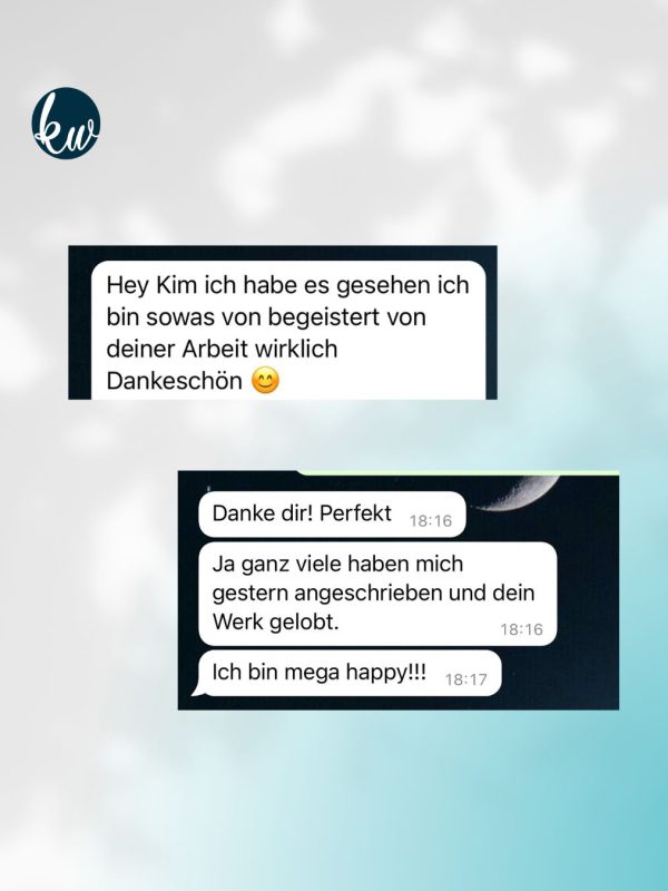 Branding und Webdesign Kim Wetzig Kundenbewertung 2