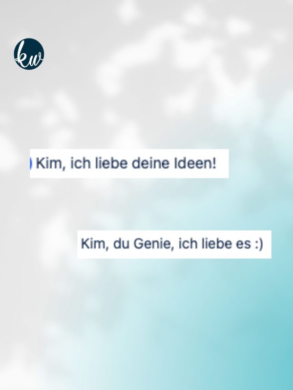 Branding und Webdesign Kim Wetzig Kundenbewertung 3